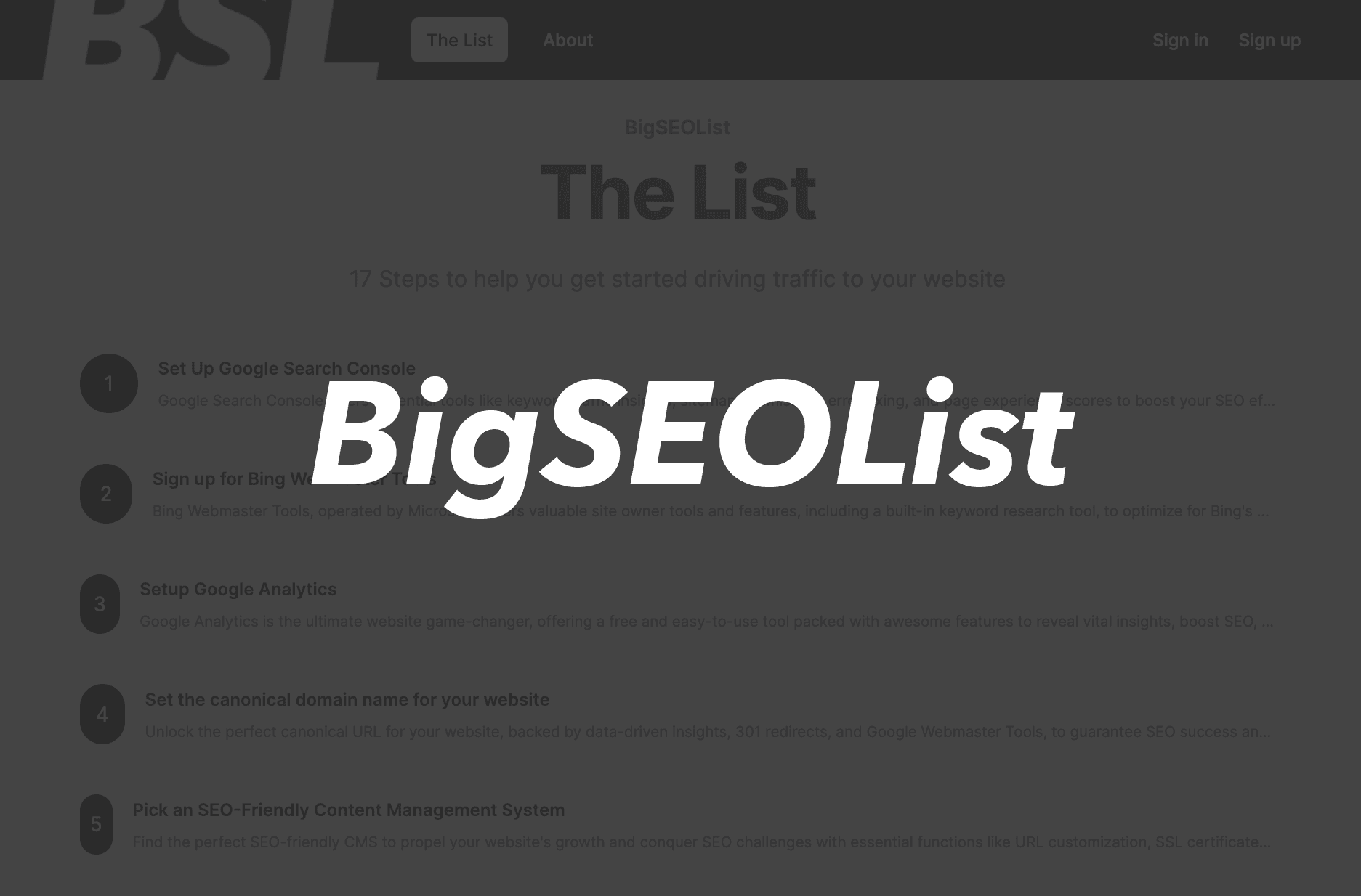 BigSEOList.com